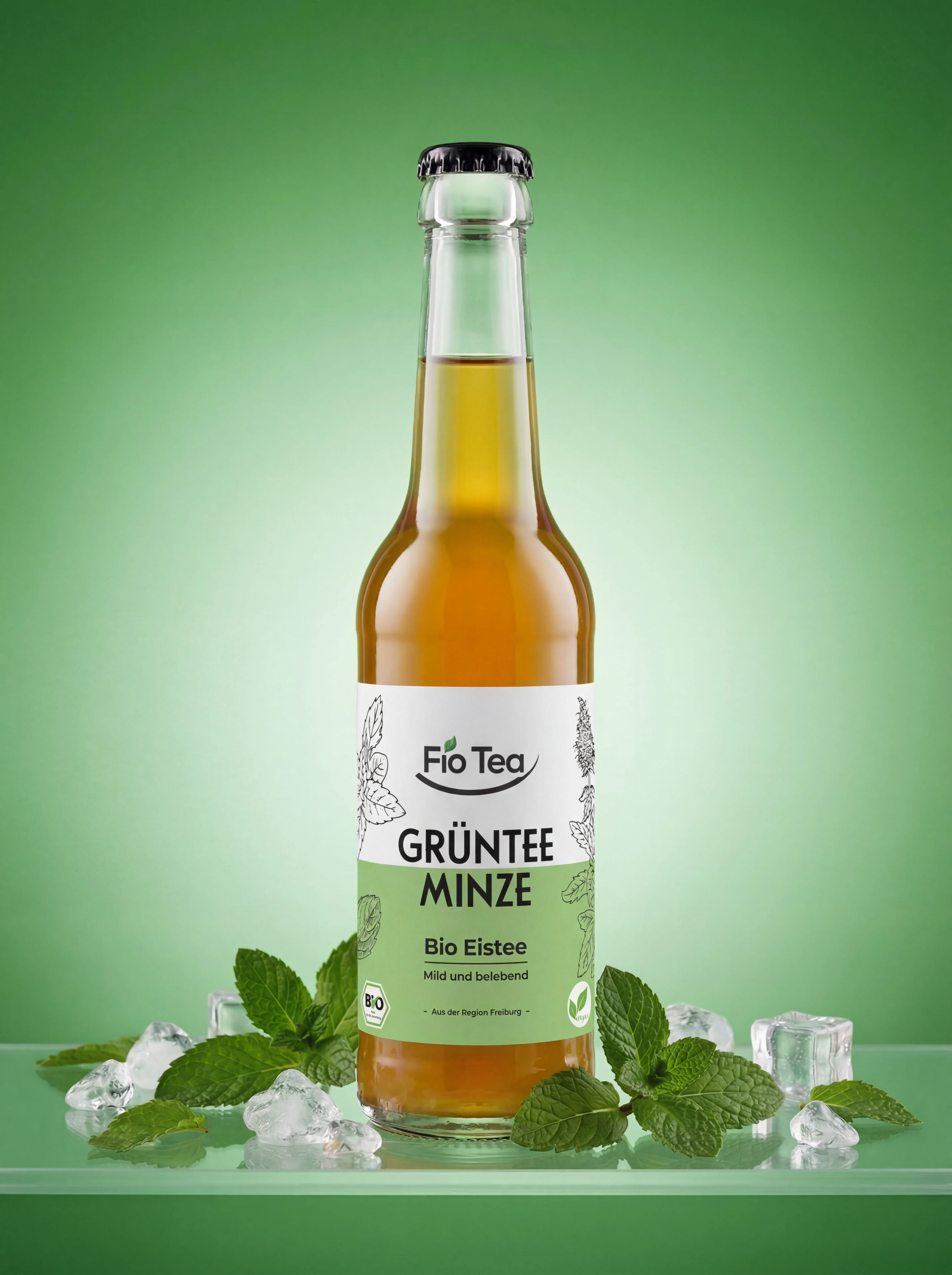 Fio Tea Bio Eistee Grüntee Minze