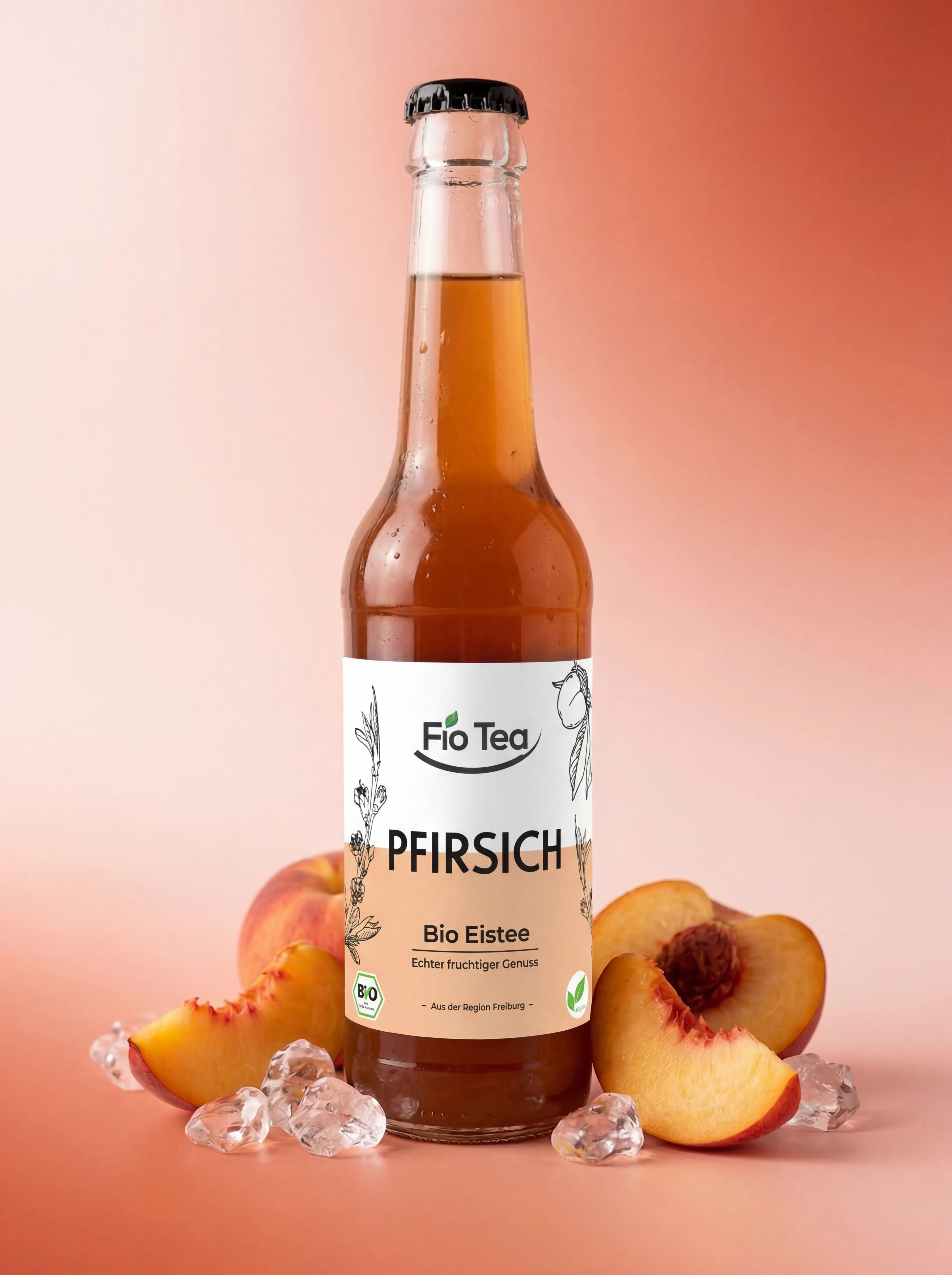 Fio Tea Bio Eistee Pfirsich