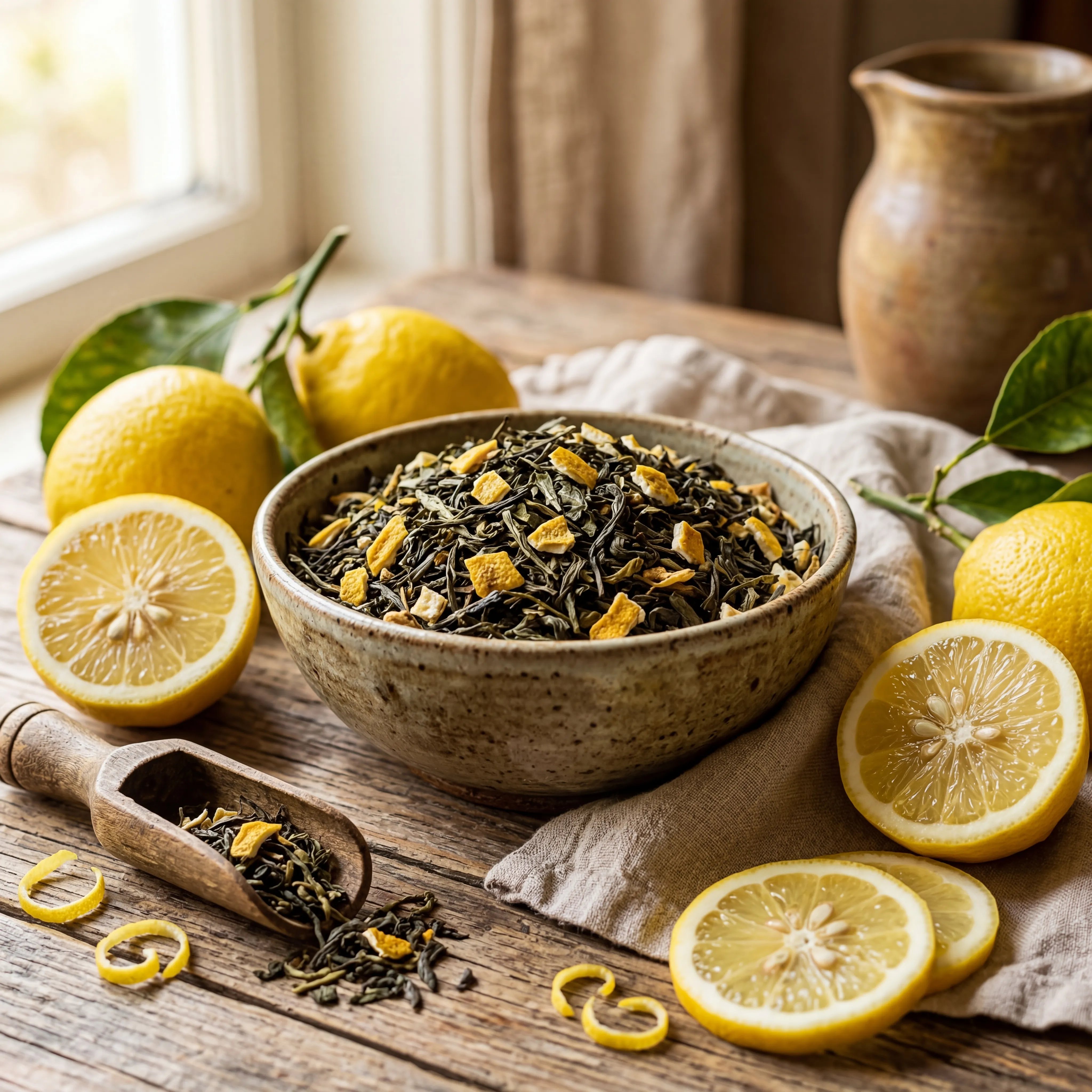 Bio Grüntee Zitrone – Bild 4