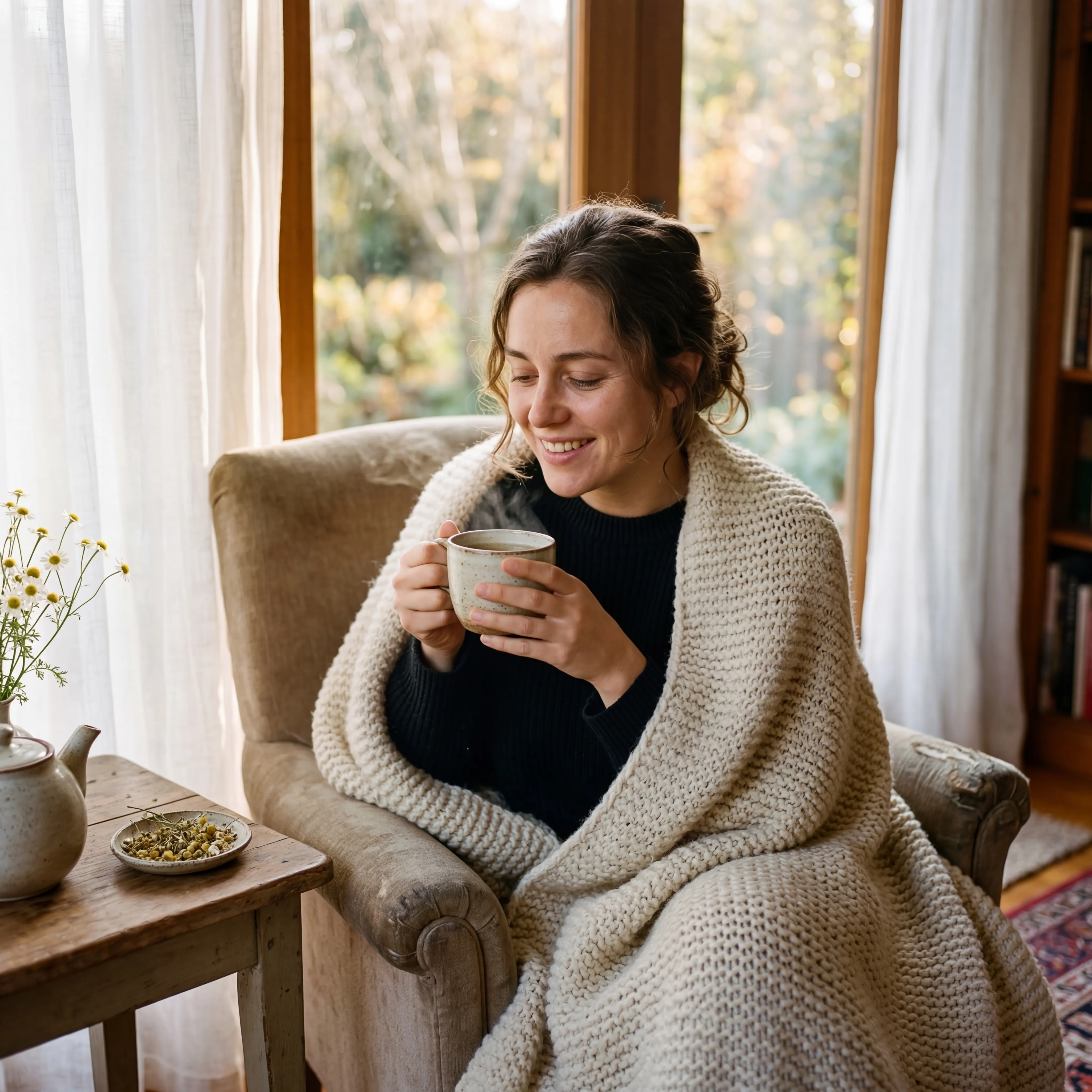 Bio Kamillenblüten Tee – Bild 3