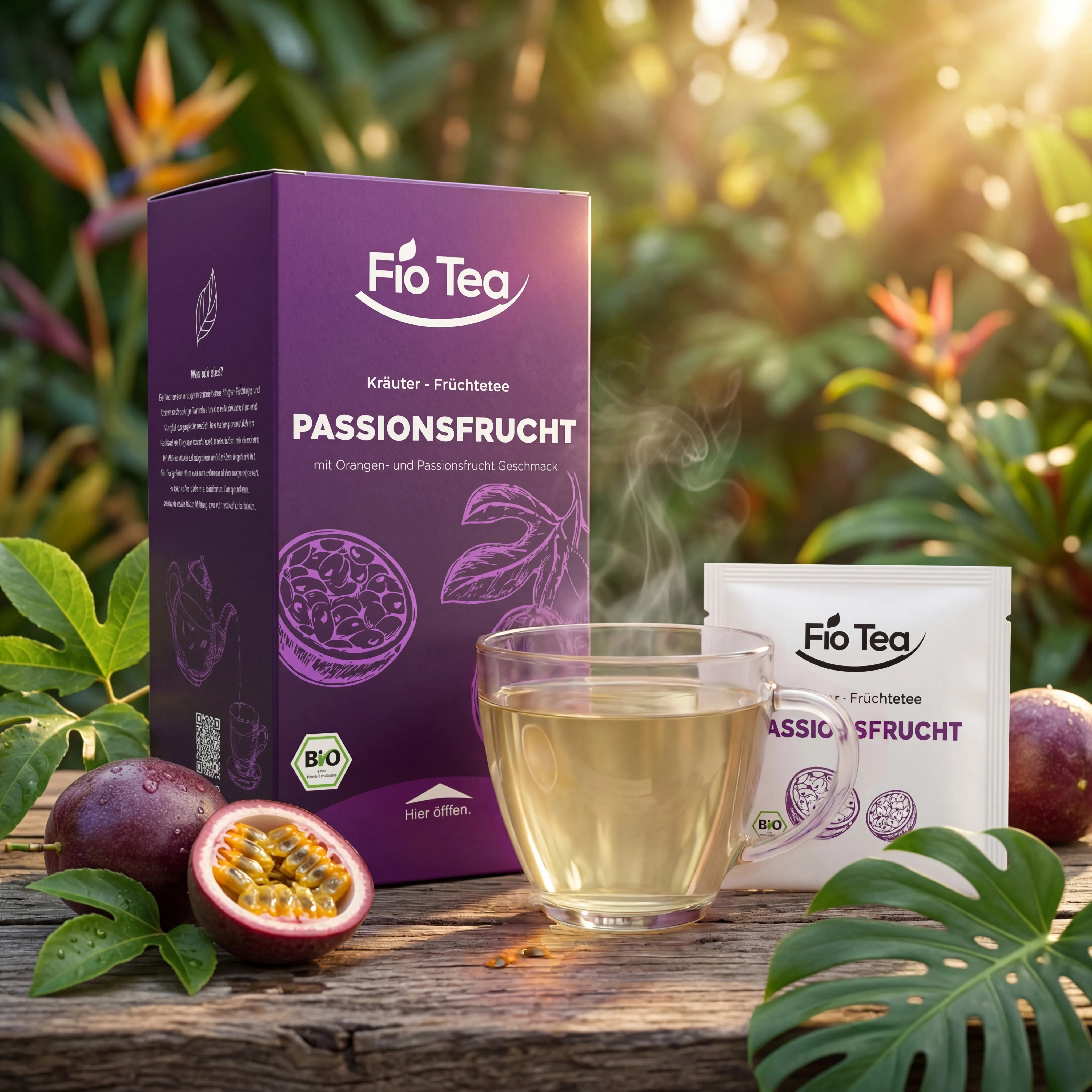 Bio Passionsfrucht Tee – Bild 2