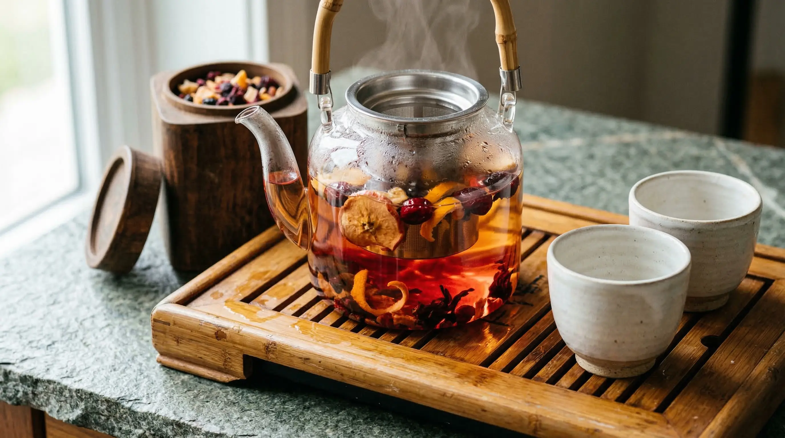 Früchtetee richtig zubereiten