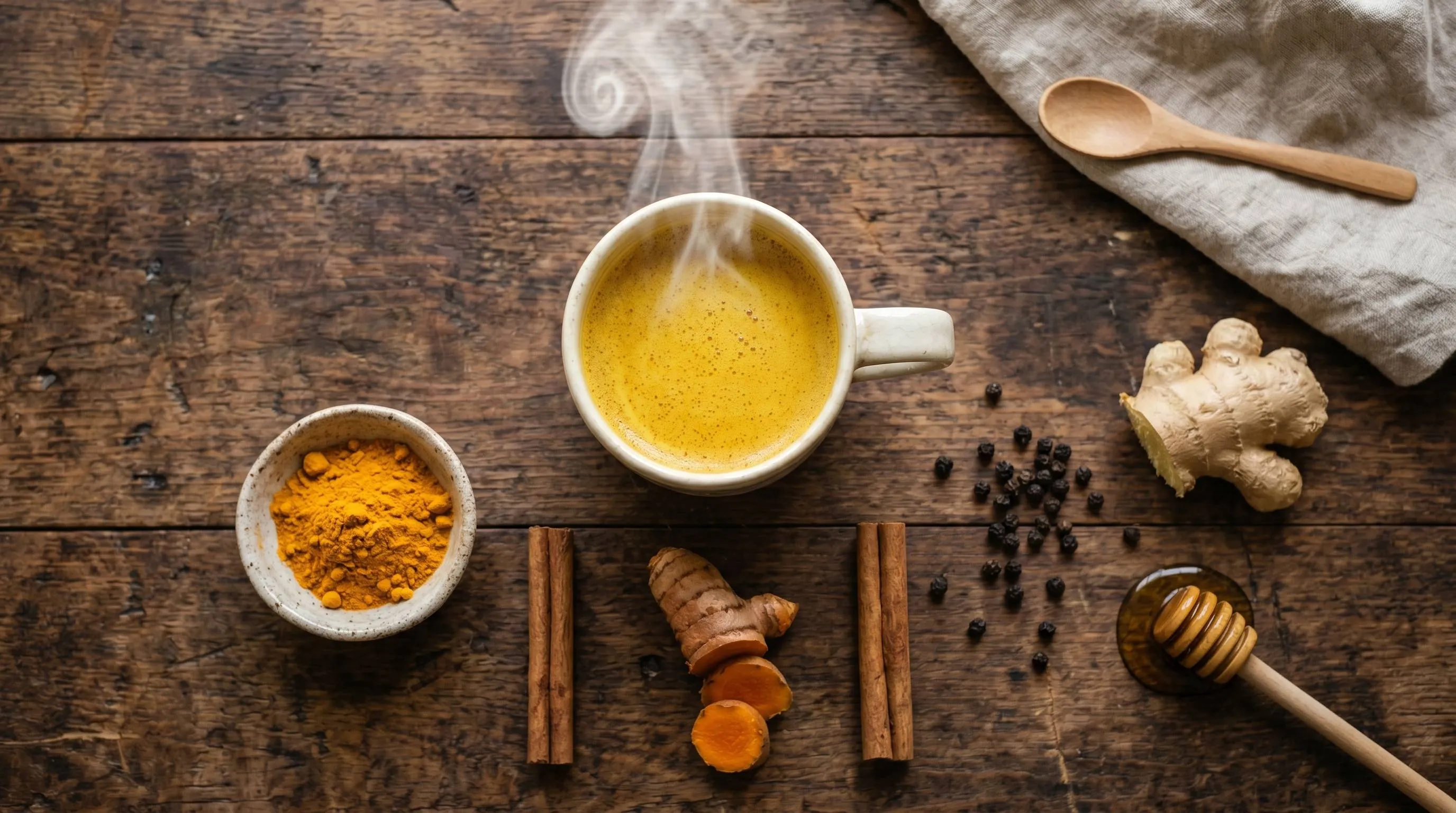 Goldene Milch mit Kurkuma: Rezept und Wirkung