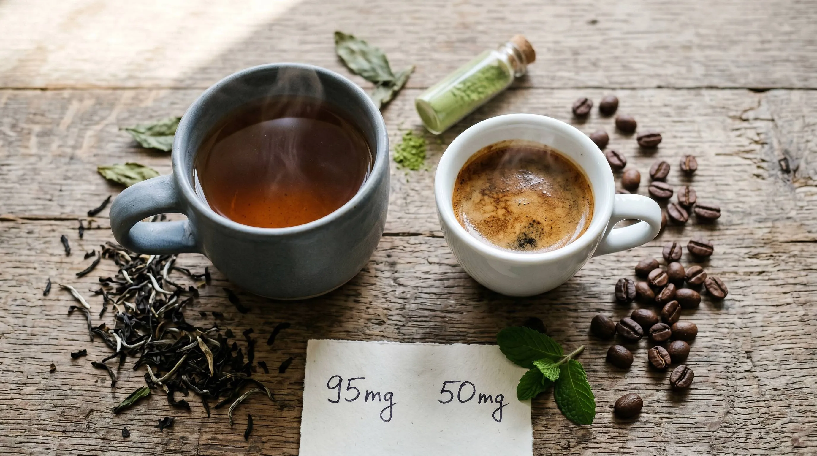 Koffein: Tee vs. Kaffee - der große Vergleich