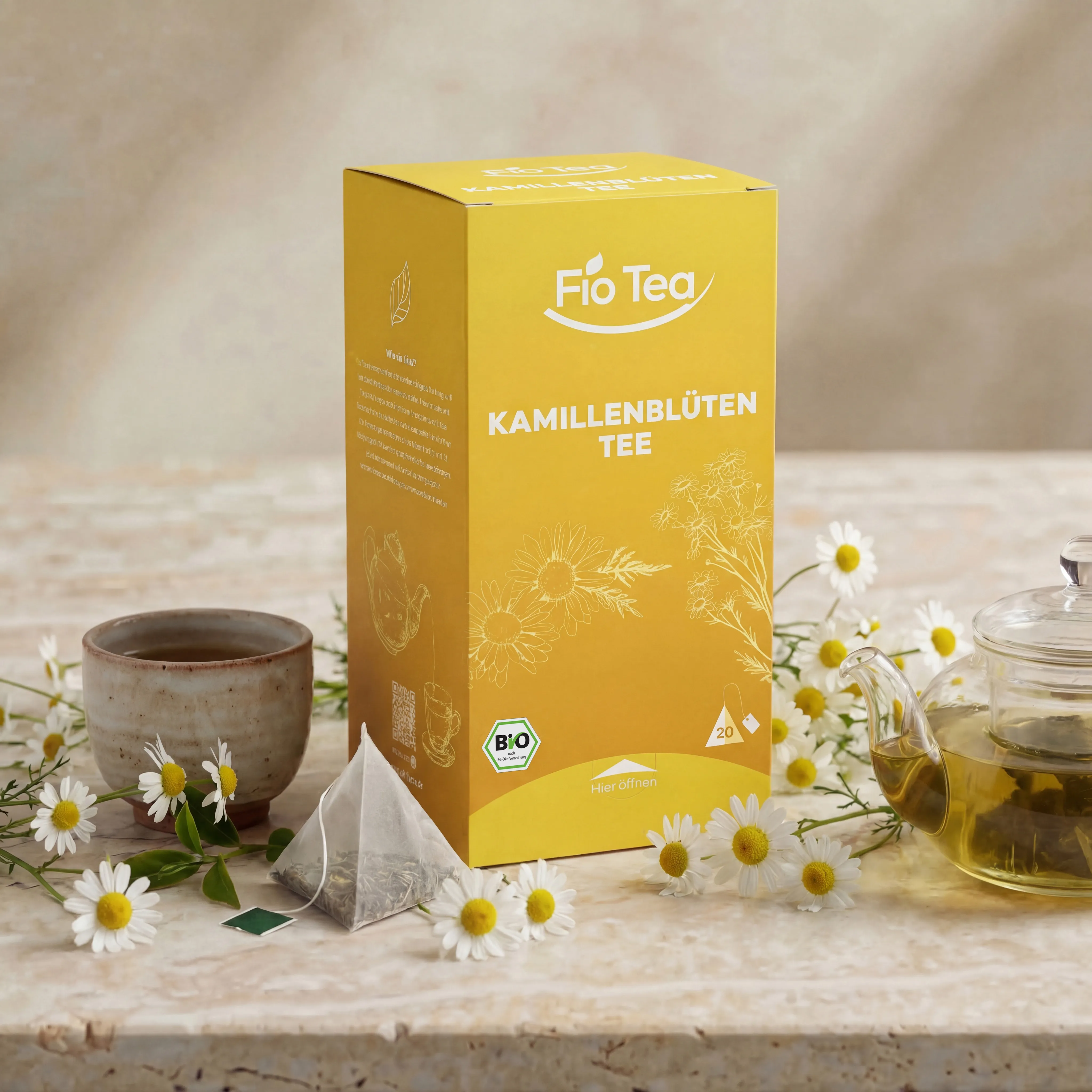 Bio Kamillenblüten Tee