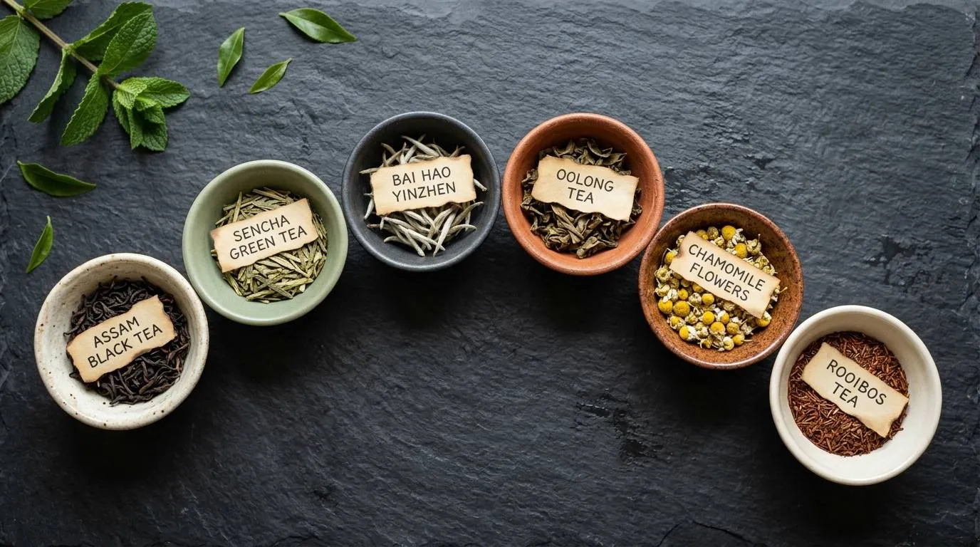 Teesorten im Überblick: Von Grüntee bis Rooibos
