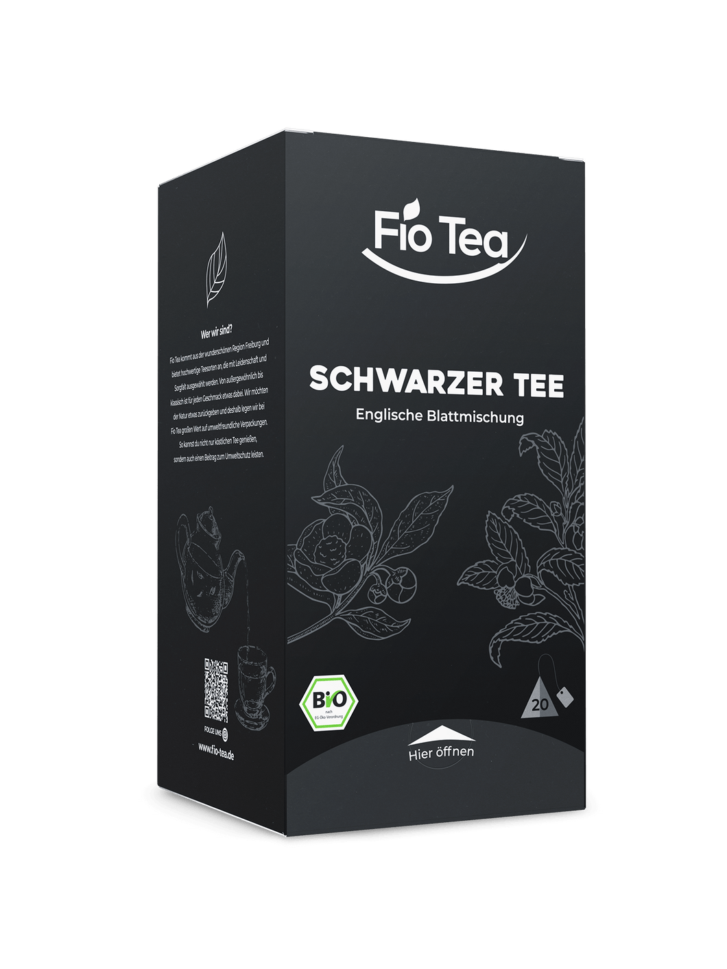 Bio Schwarzer Tee Englische Blattmischung