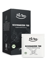 Lade das Bild in den Galerie-Viewer, Kompostierbare Pyramidenbeutel Bio Schwarzer Tee Englische Blattmischung - plastikfreie nachhaltige Teeverpackung Fio Tea
