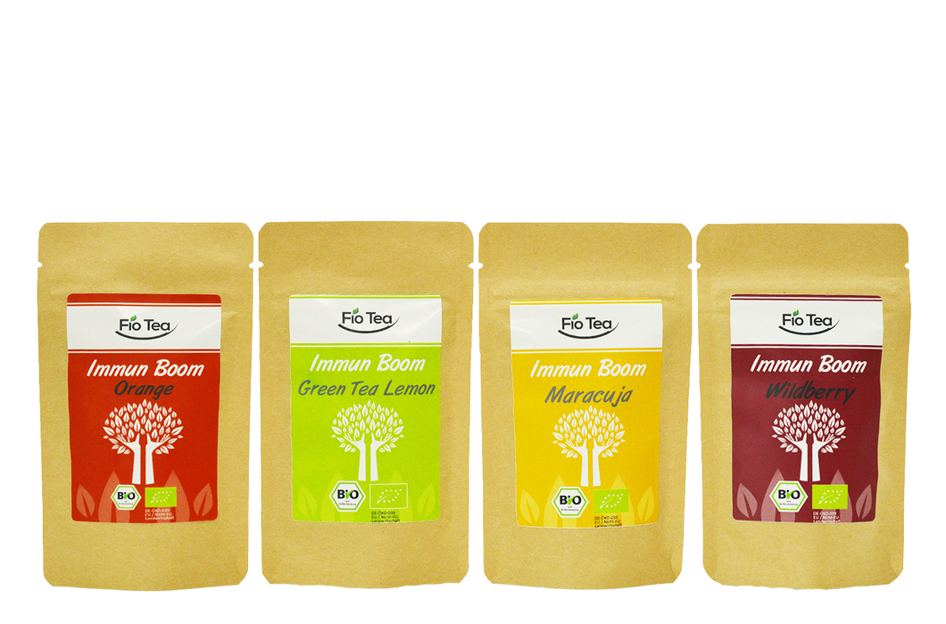 Bio Tee Immun Boom 4er Probier-Set